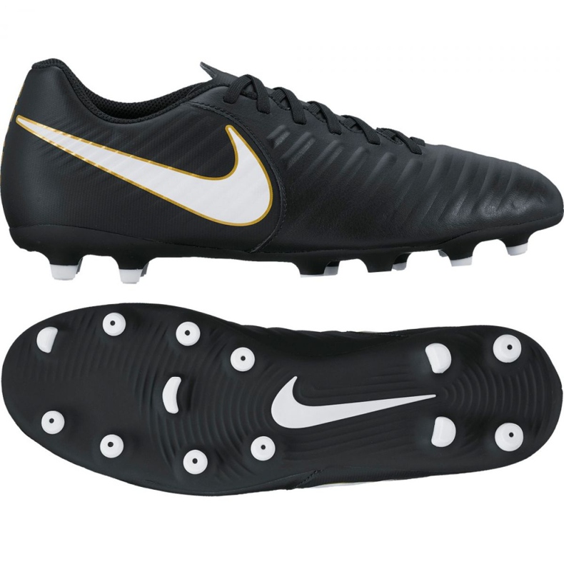 Nogometne cipele Nike Tiempo Rio Iv Fg M 897759-002 raznobojna crno