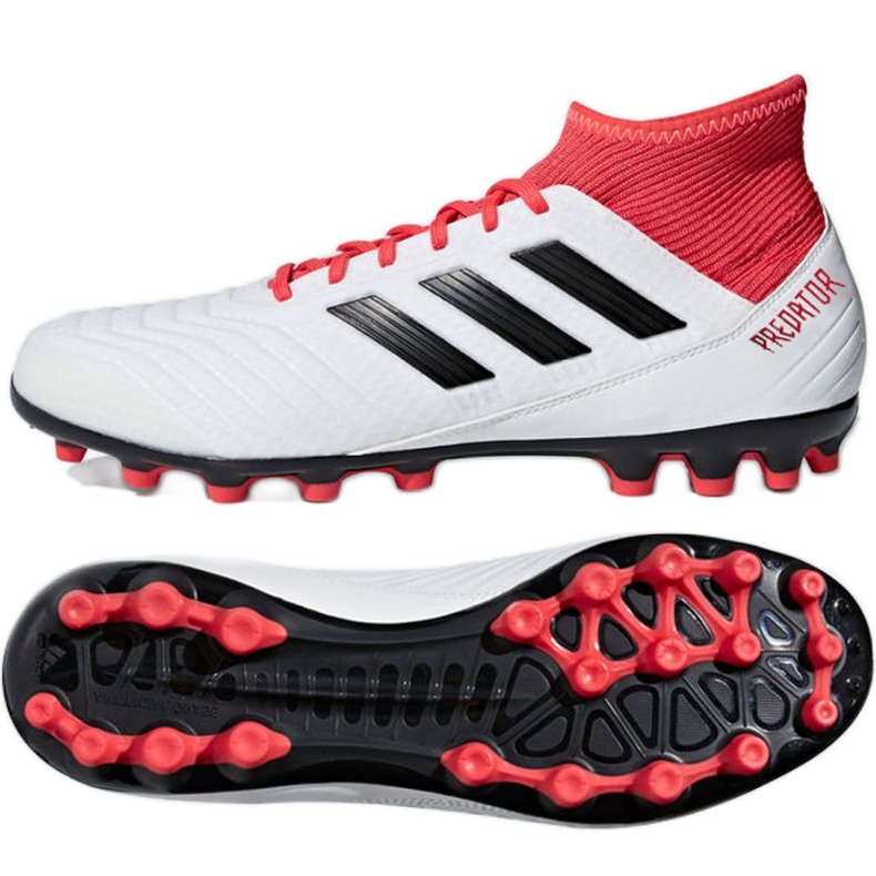 Kopačke Adidas Predator 18.3 Ag M CP9307 bijela bijela