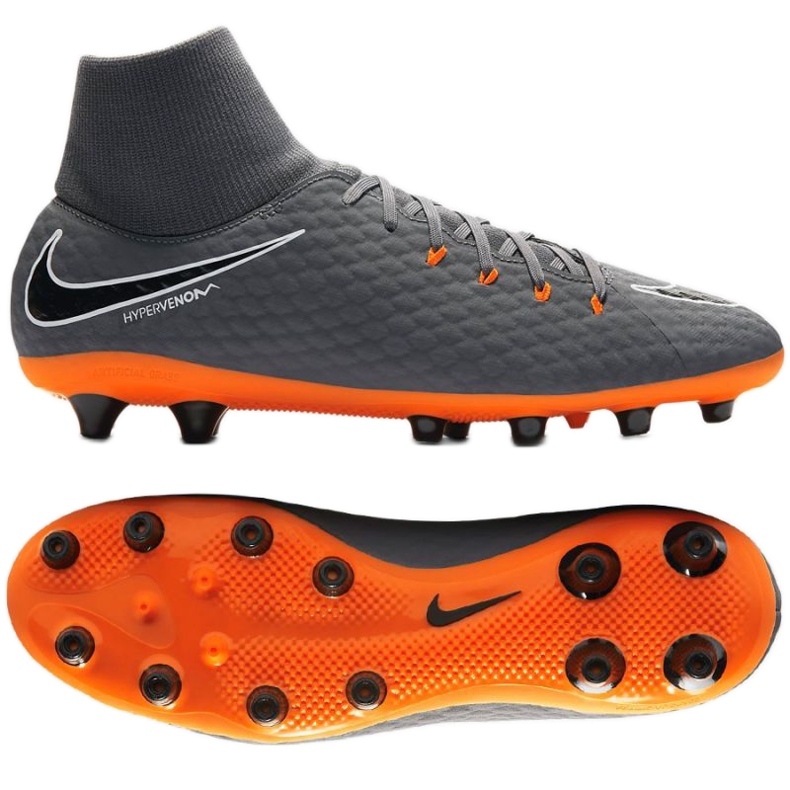 Nike Hypervenom Phantom 3 nogometne cipele siva