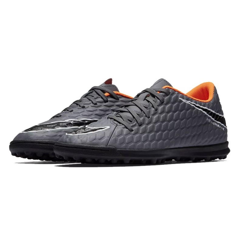 Kopačke Nike Hypervenom PhantomX 3 Club Tf M AH7281-081 siva siva
