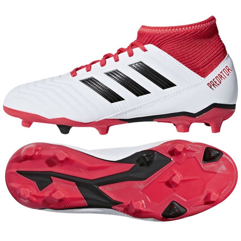 Adidas Predator 18.3 Fg Jr CP9011 kopačke raznobojna bijela