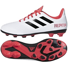 Kopačke Adidas Predator 18.4 FxG Jr CP9241 višebojan bijela