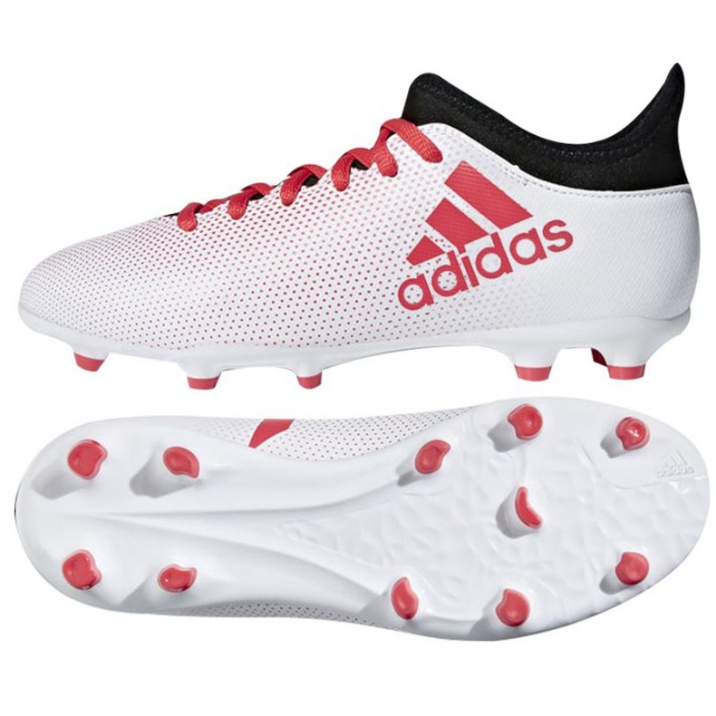 Adidas X 17.3 Fg Jr CP8991 kopačke raznobojna bijela