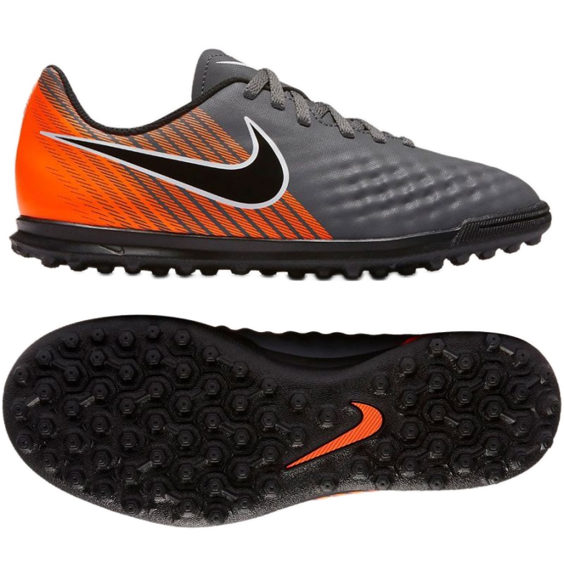 Nogometne cipele Nike Magista ObraX 2 Club TF Jr AH7317-080 siva
