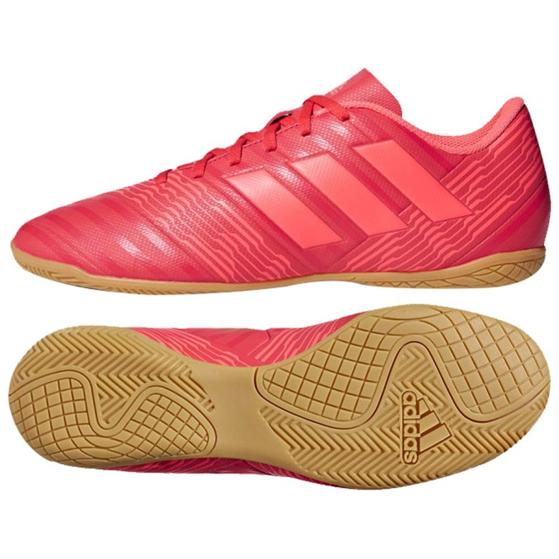 Sobne cipele adidas Nemeziz Tango 17.4 In M CP9087 crvena crvena