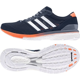Tenisice za trčanje adidas Adizero Boston 6 M BB6412 tamnoplava