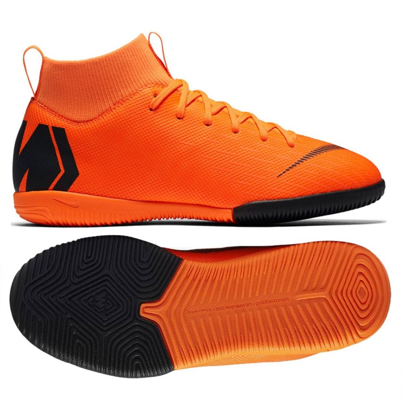 Sobne cipele Nike Mercurial SuperflyX 6 Academy Gs Ic Jr AH7343-810 naranča naranča