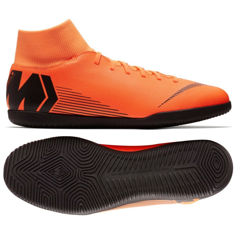 Nogometne cipele Nike Mercurial Superfly 6 Club Ic M AH7371-810 naranča naranča