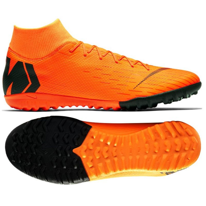 Nogometne cipele Nike Mercurial SuperflyX 6 Academy Tf M AH7370-810 naranča naranča