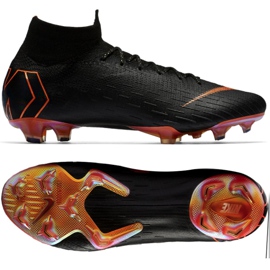 Nike Mercurial Superfly 6 nogometne cipele crna crna