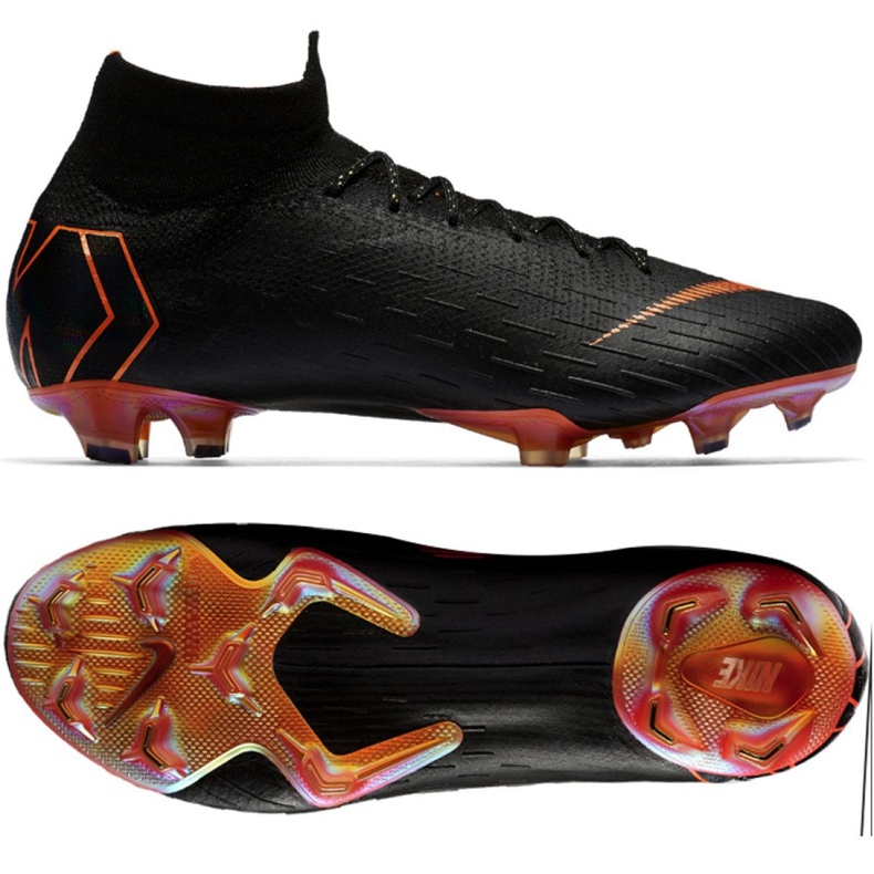 Nike Mercurial Superfly 6 nogometne cipele crno crno