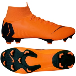 Nogometne cipele Nike Mercurial Superfly 6 Pro Fg M AH7368-810 narančasta narančasta