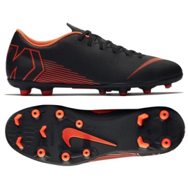 Nike Mercurial Vapor 12 nogometne cipele crna