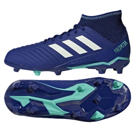 Kopačke Adidas Predator 18.3 Fg Junior CP9012 plava plava