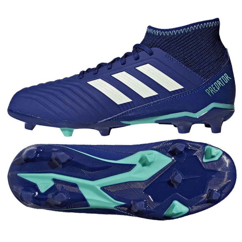 Kopačke Adidas Predator 18.3 Fg Junior CP9012 plava plava