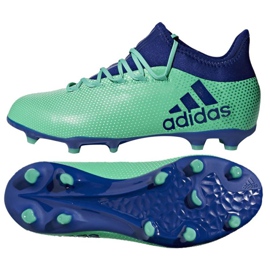 Kopačke Adidas X 17.1 Fg Jr CP8980 višebojan plava