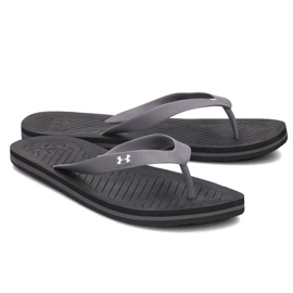 Under Armour papuče AtlanticDune M 1252506-004 crna siva