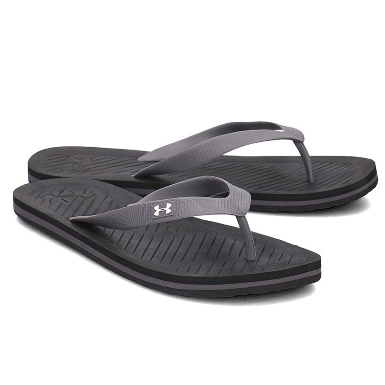 Under Armour papuče AtlanticDune M 1252506-004 crno siva