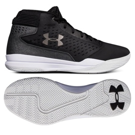 Košarkaške cipele Under Armour Jet Mid M 3020224-001 crna crna