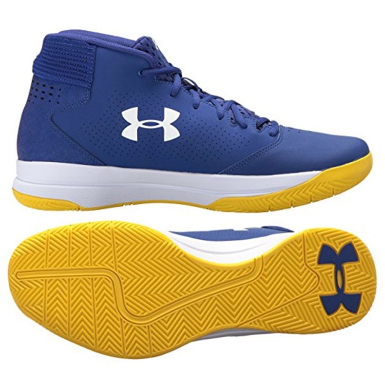 Košarkaške cipele Under Armour Jet Mid M 3020224-500 plava plava