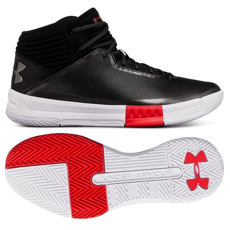 Košarkaške cipele Under Armour Lockdown 2 crno