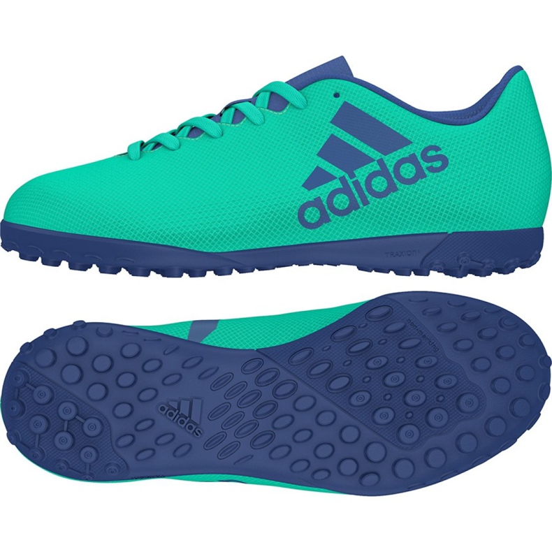 Kopačke Adidas X Tango 17.4 Tf Jr CP9045 zelena zelena