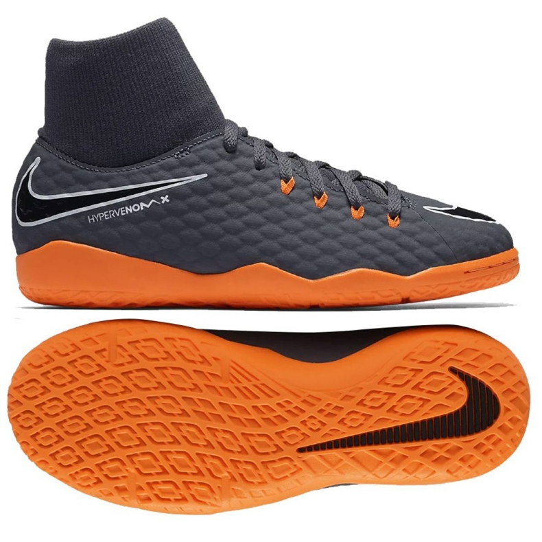 Nike Hyphantomx 3 Academy Df Ic Jr AH7291-081-S siva siva