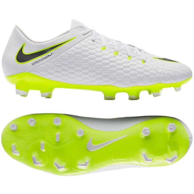 Nogometna obuća Nike Hypervernom Phantom 3 Academy Fg M AJ4120-107 bijela bijela