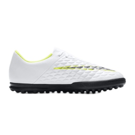 Nike nogometne cipele Hypervenom Phantomx 3 Club Tf Jr AJ3790-107 raznobojna bijela