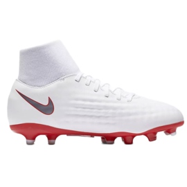 Nogometne cipele Nike Magista Obra 2 Academy Df Fg Jr AH7313-107 višebojan bijela