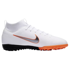 Nogometne cipele Nike Mercurial SuperflyX 6 Academy Gs Tf Jr AH7344-107 bijela bijela