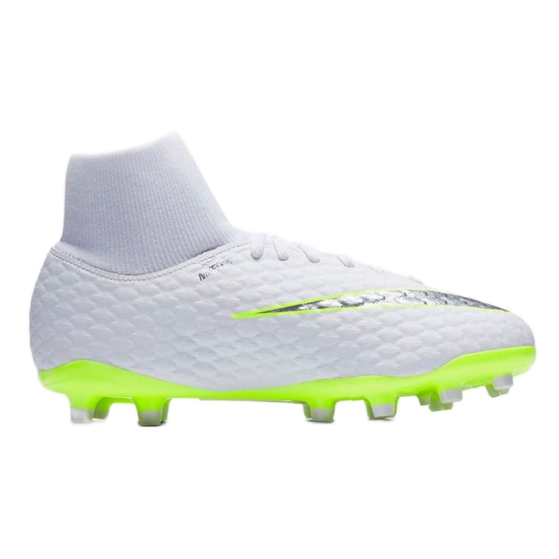 Nike nogometne cipele Hypervenom Phantom 3 Academy Df Fg Jr AH7287-107 bijela bijela
