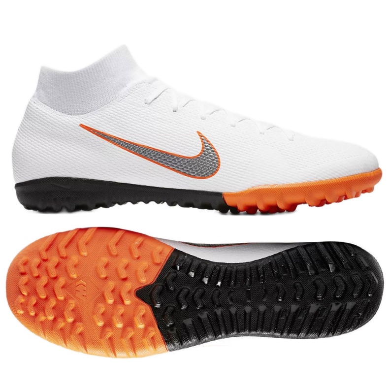 Nogometne cipele Nike Mercurial SuperflyX 6 Academy Tf M AH7370-107 bijela bijela