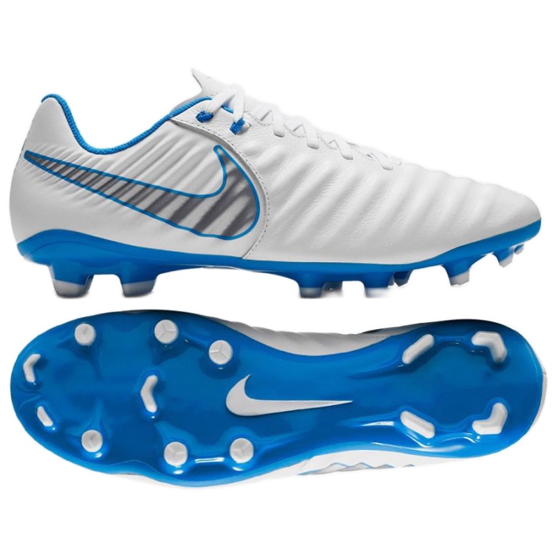 Nogometne cipele Nike Tiempo Legend 7 Academy Fg M AH7242-107 bijela bijela