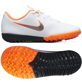 Nike Mercurial VaporX 12 Academy Tf Jr AH7353-107 nogometne cipele višebojan bijela