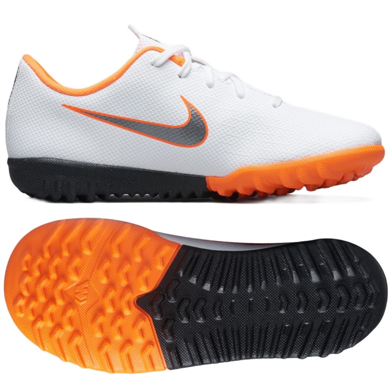 Nike Mercurial VaporX 12 Academy Tf Jr AH7353-107 nogometne cipele raznobojna bijela
