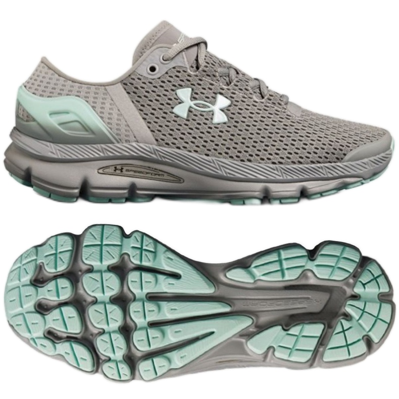 Under Armour W Speedform Intake 2 W 3000 290-100 tenisice za trčanje siva zelena