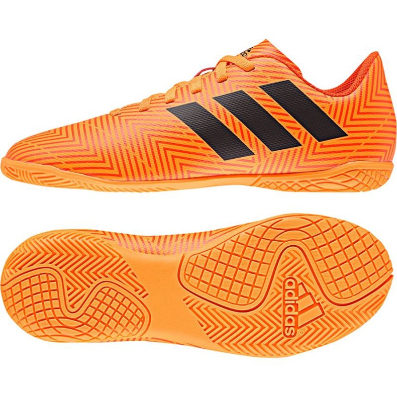 Kopačke Adidas Nemeziz Tango 18.4 IN Jr DB2382 naranča