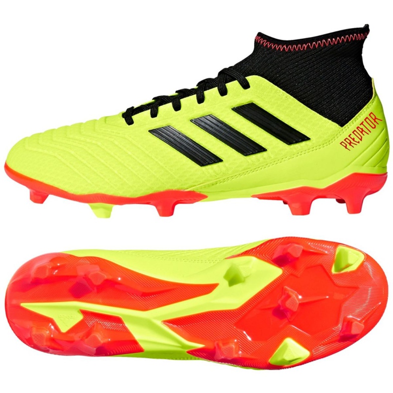 Adidas Predator 18.3 Fg M DB2003 kopačke žuta boja žuta boja