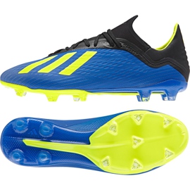 Adidas X 18.2 Fg M DA9334 kopačke tamnoplava plava
