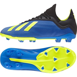 Adidas X 18.3 Fg Jr DB2416 kopačke tamnoplava plava
