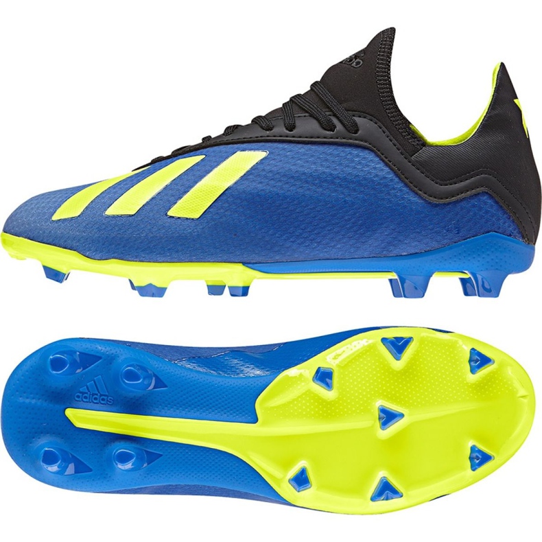 Adidas X 18.3 Fg Jr DB2416 kopačke mornarsko plava plava
