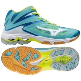 Mizuno Wave Lightening Z3 Mid W V1GC170504 tenisice za odbojku plava plava