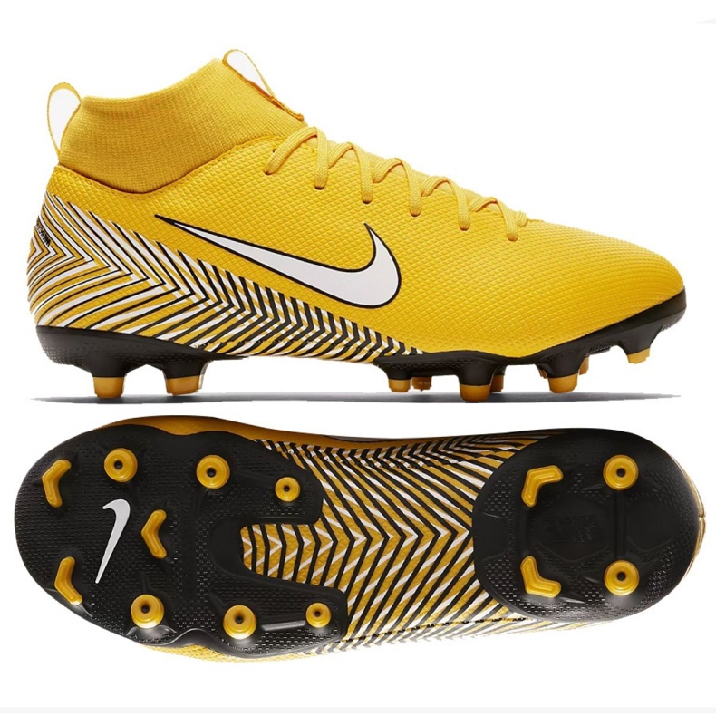 Nogometne cipele Nike Mercurial Superfly 6 Academy Mg Jr AO2895-710 žuta boja raznobojna