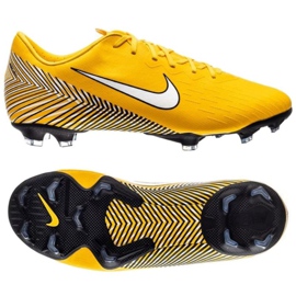 Nogometne cipele Nike Mercurial Vapor 12 Elite Neymar Fg Jr AR4091-710 žuta boja ns oko ns vol