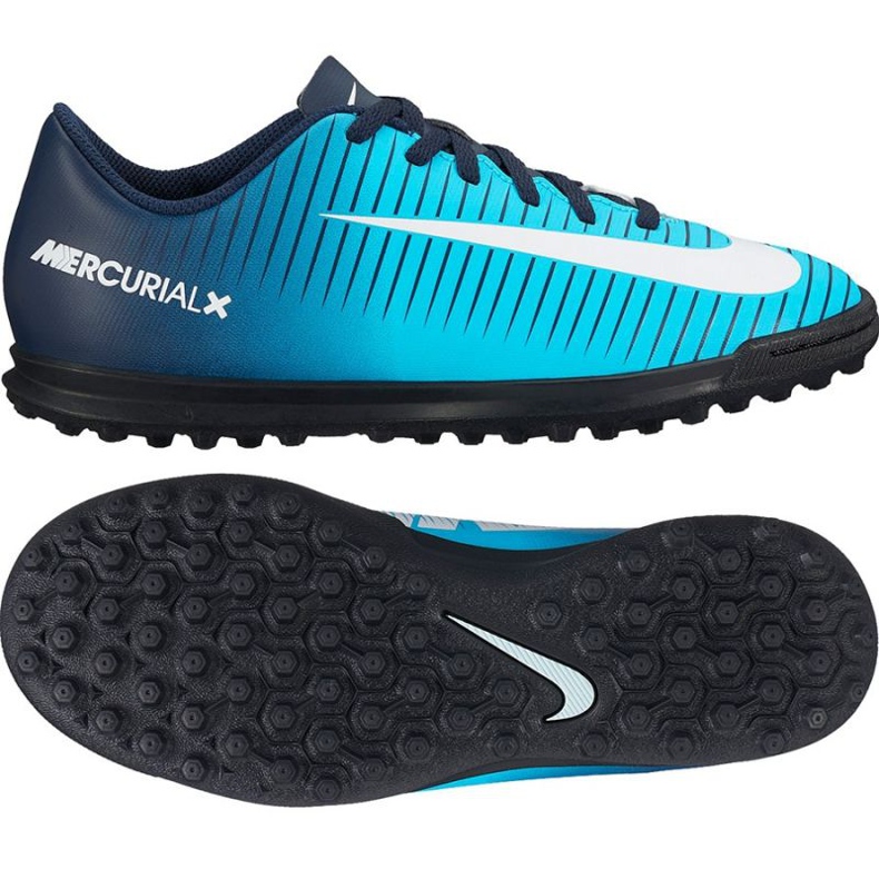 Nogometne cipele Nike Mercurial Vortex Iii plava
