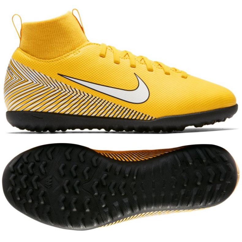 Nike Mercurial Superfly 6 Club Neymar Tf Jr AO2894-710 nogometne cipele raznobojna žuti