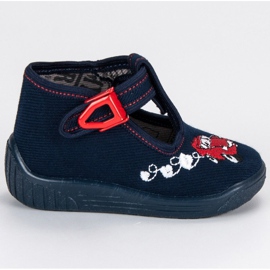 Raweks Tamnoplave papuče sjaju plava