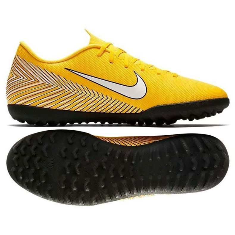 Tenisice za nogomet Nike Mercurial Vapor 12 Club Tf M AO3119-710 žuta boja žuta boja
