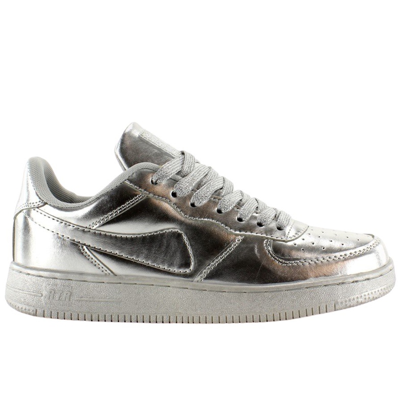 Sportske cipele lude boje B731 Srebrna siva